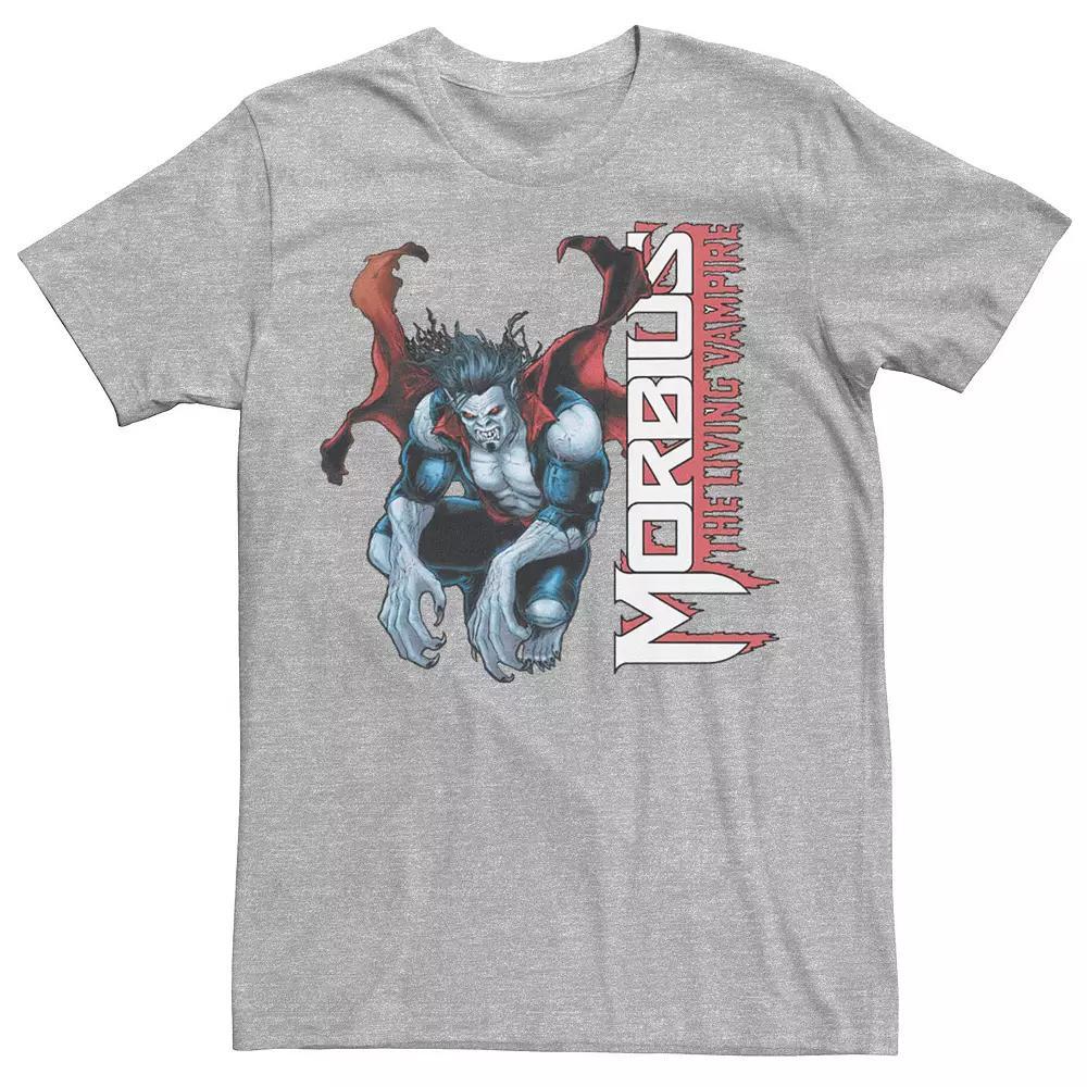 Men's Marvel Morbius The Living Vampire Crouching Logo Tee,  Product Image