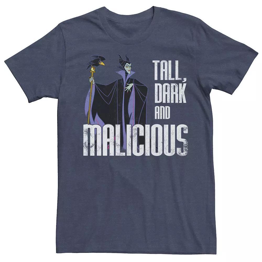 Disney's Sleeping Beauty Maleficent Tall Dark and Malicious Men's Tee,  Product Image