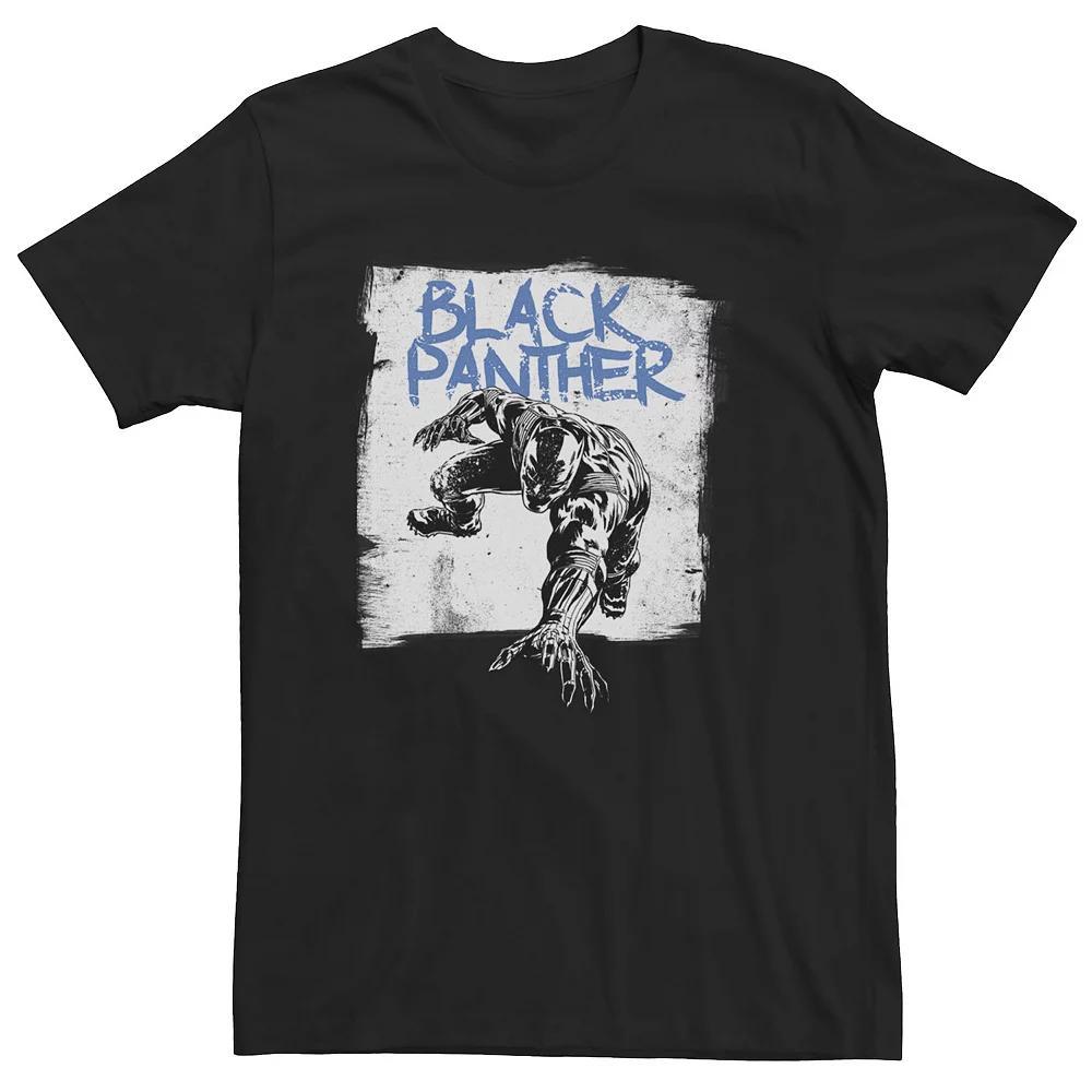 Big & Tall Marvel Black Panther The Chalkboard Pounce Tee, Men's, Size: 3XL Product Image