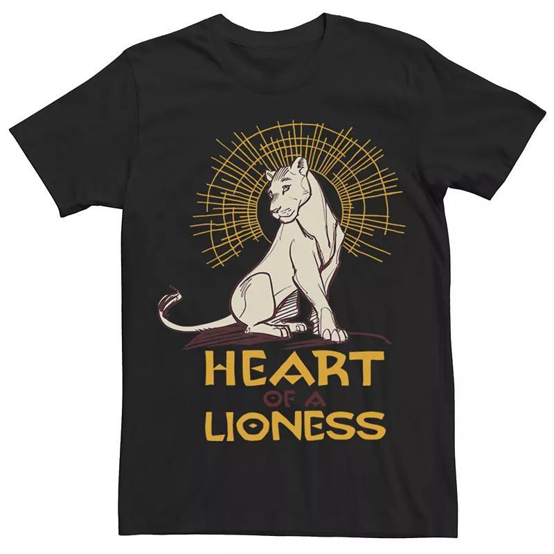 Juniors' Disney's The Lion King Nala "Heart Of A Lioness" Tee Shirt, Girl's, Size: Medium, Black Product Image