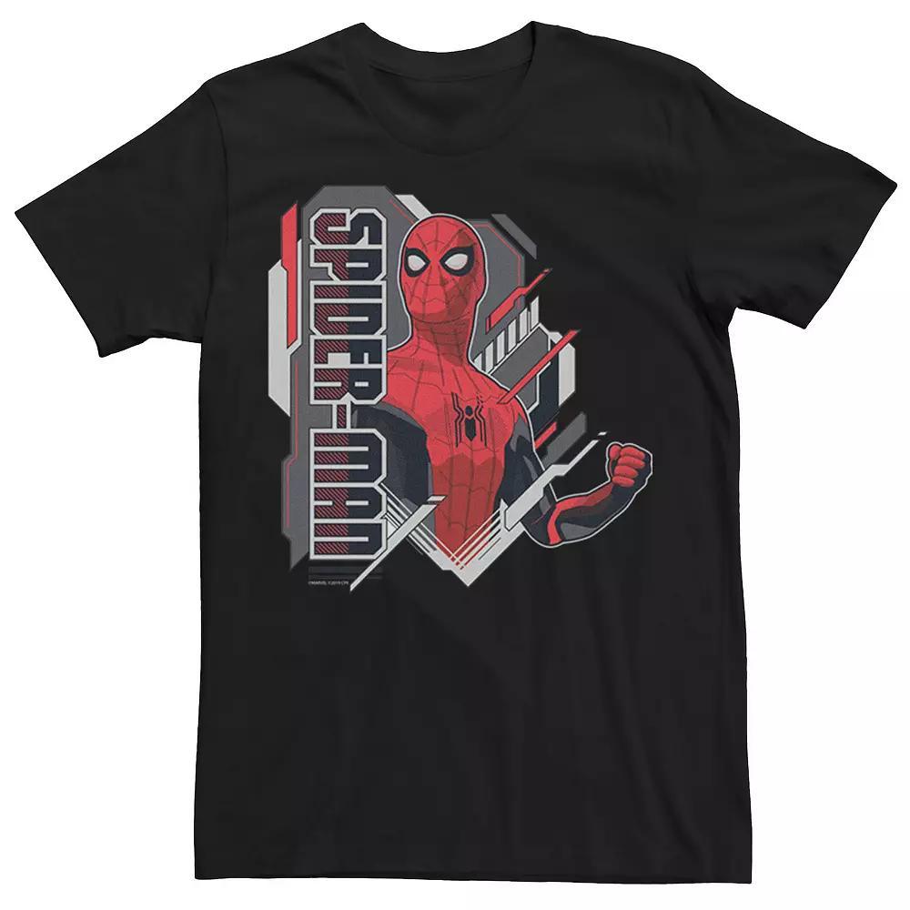Men's Marvel Spider-Man Far From Home Comic Poster Graphic Tee,  Product Image