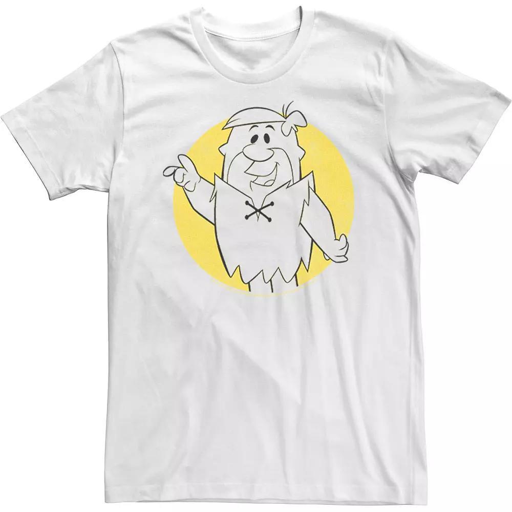 Men's The Flintstones Barney Circle Portrait Tee,  Product Image