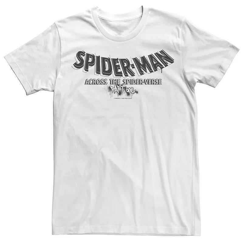 Mens Spider-Man: Across The Spider-Verse Part One Title Graphic Tee Product Image