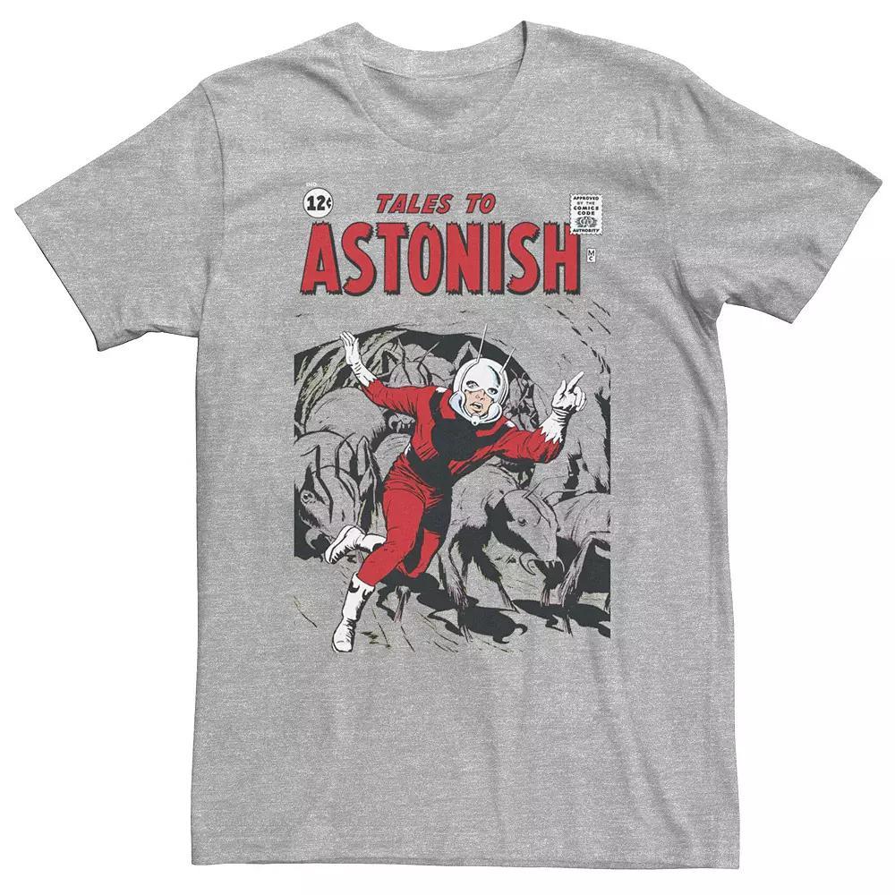 Big & Tall Marvel Ant-Man "Tales To Astonish" Comic Cover Tee, Men's, Size: 3XL Tall, Athletic Grey Product Image