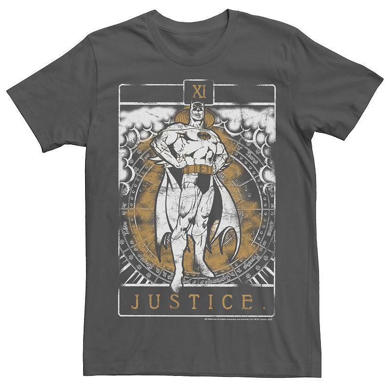 Men's DC Comics Batman Tarot Card Tee, Size: Large, Grey Product Image