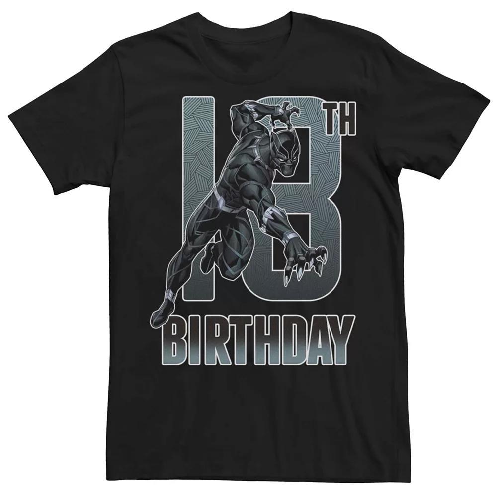 Men's Marvel Black Panther 18th Birthday Tee, Size: Medium Product Image