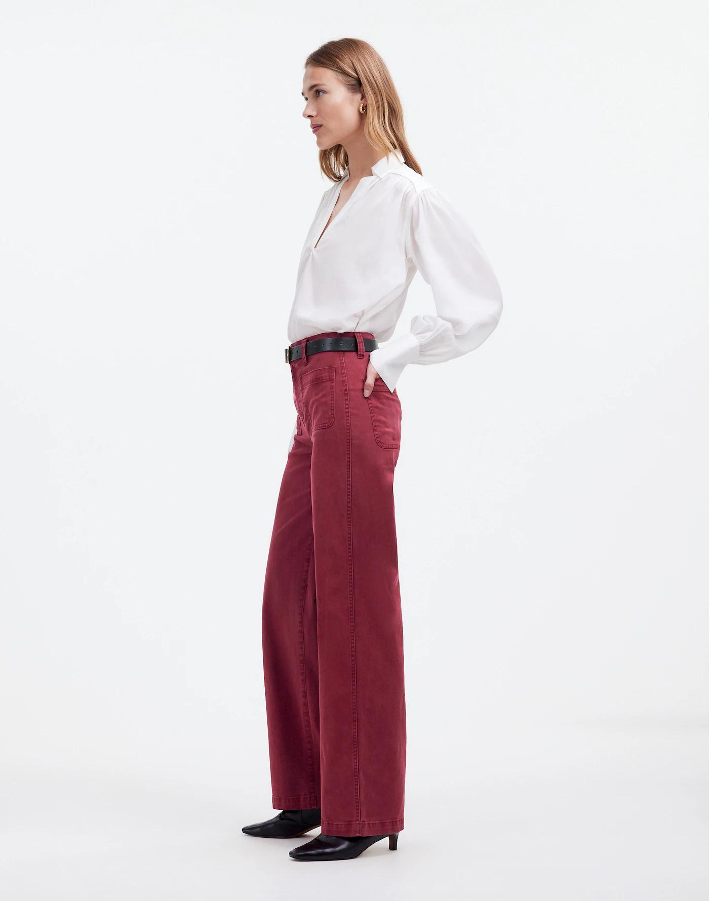 The Tall Emmett Wide-Leg Pant: Patch Pocket Edition Product Image