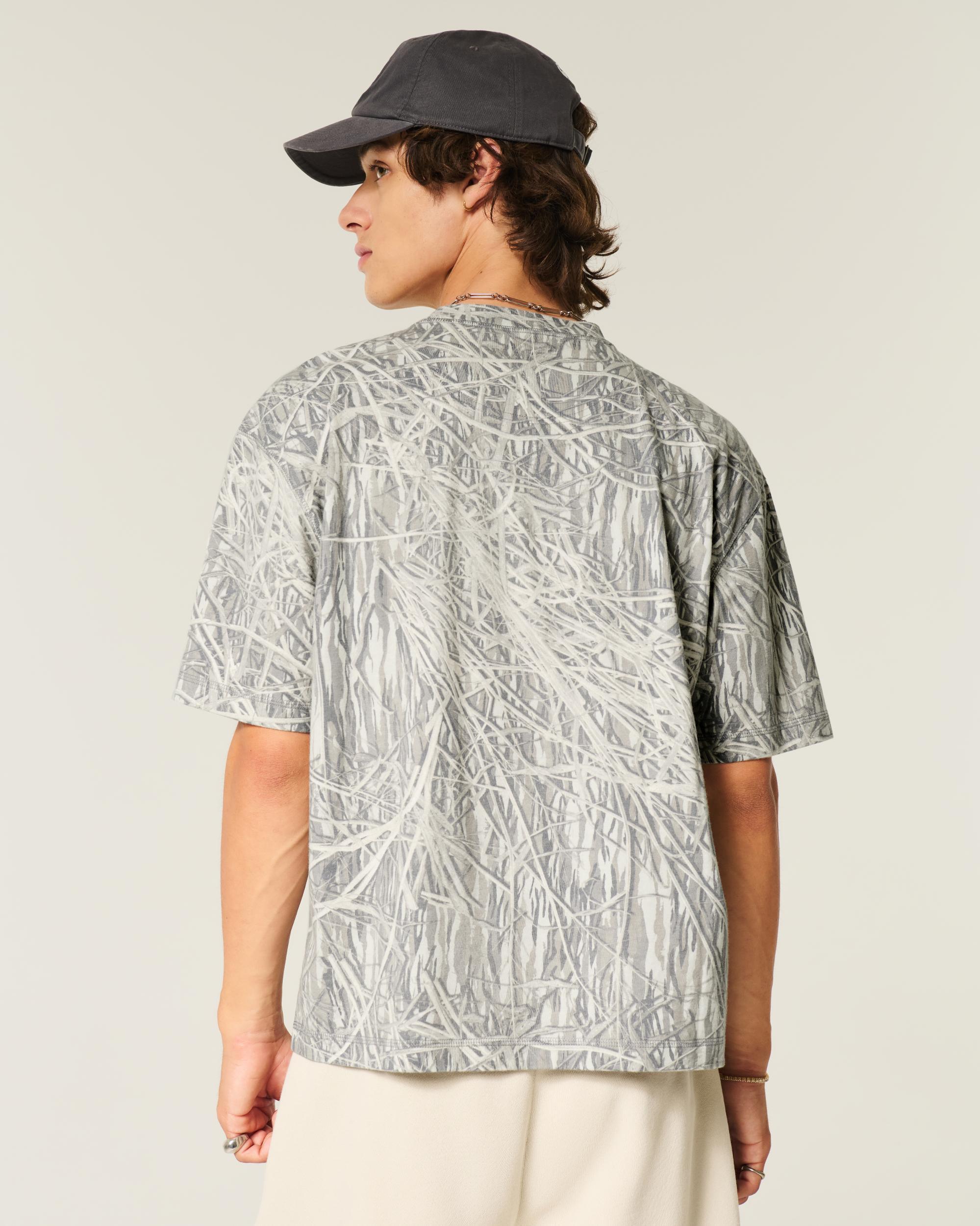 Boxy Heavyweight Crop Crew T-Shirt Product Image