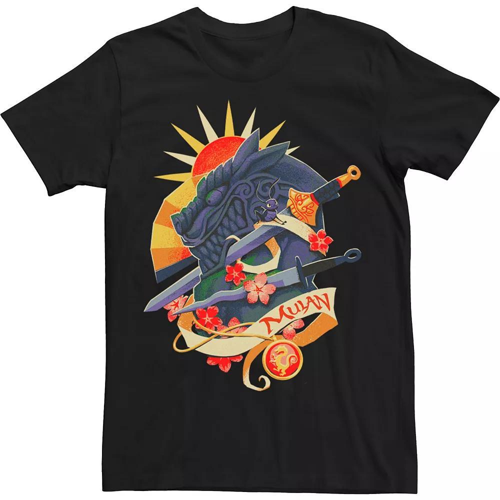 Disney's Mulan Cri-Kee Men's Great Stone Dragon Tee,  Product Image