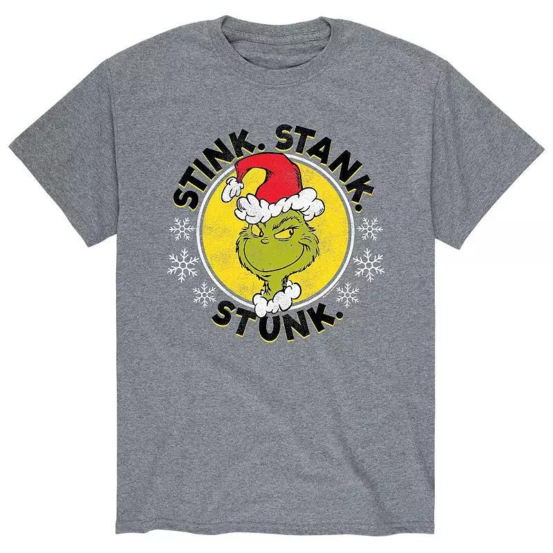 Men's Dr. Seuss The Grinch Stink Tee, Size: XL, Royal Blue Product Image