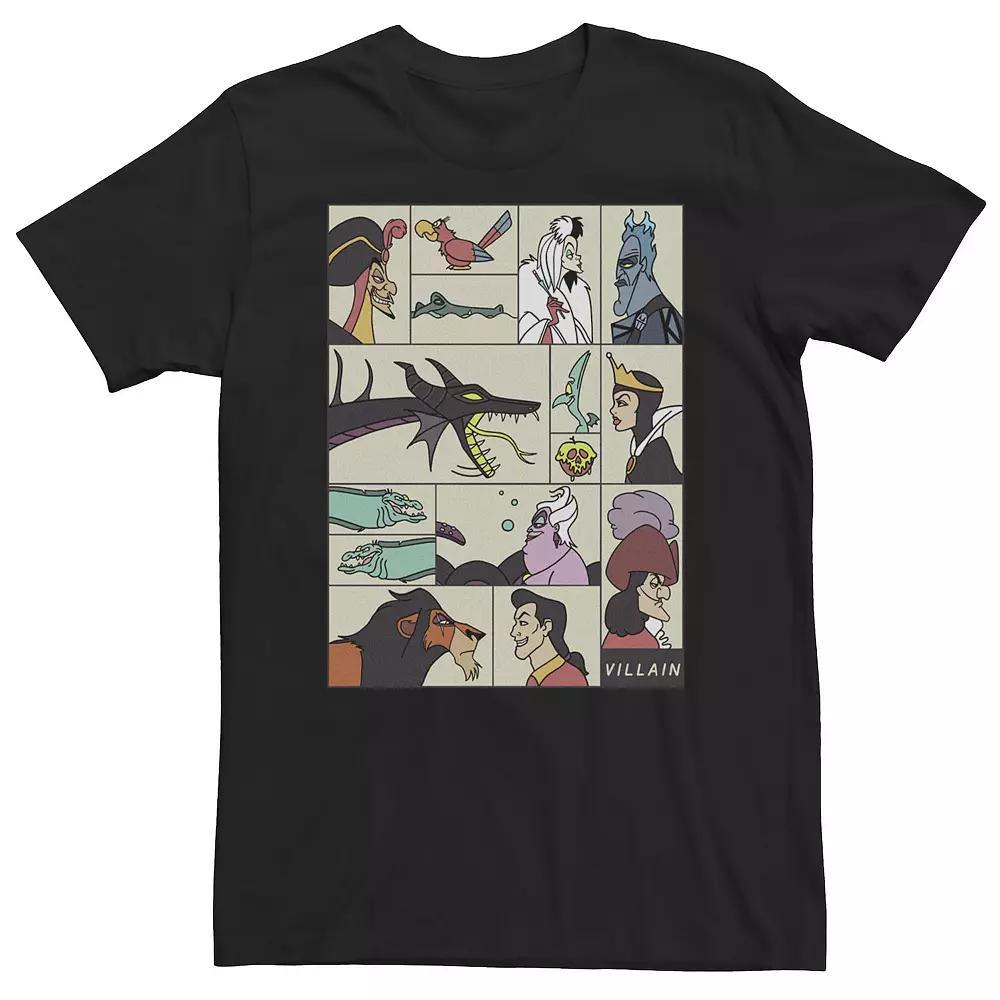 Big & Tall Disney Villains Villianous Tee, Men's,  Product Image