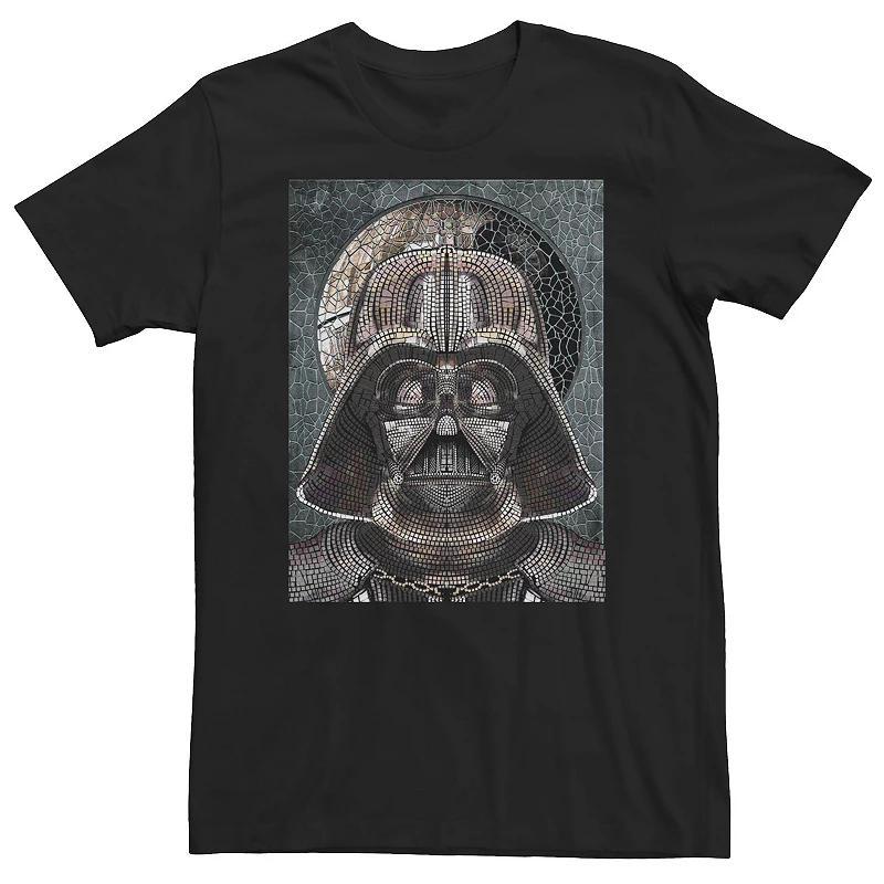 Big & Tall Star Wars Black Squadron Helmet And X-Wing Tee, Men's,  Product Image