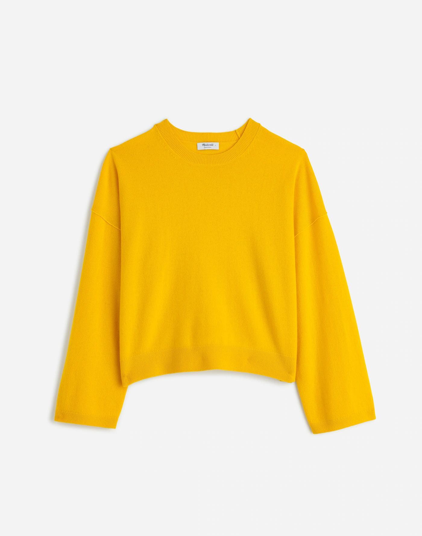 Cashmere Boxy Sweater Product Image