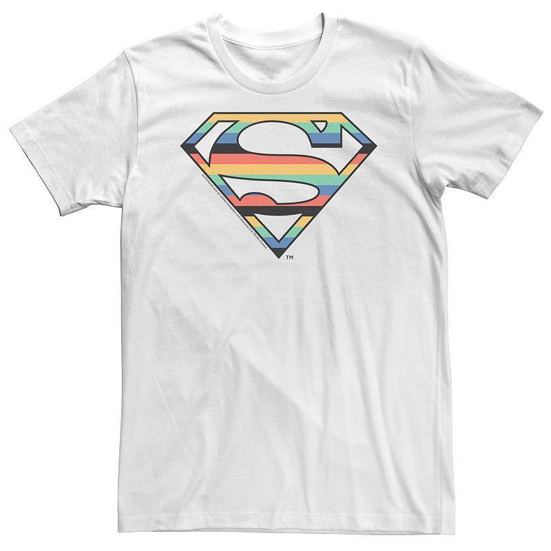 Big & Tall DC Comics Superman Retro Logo Tee, Mens Product Image