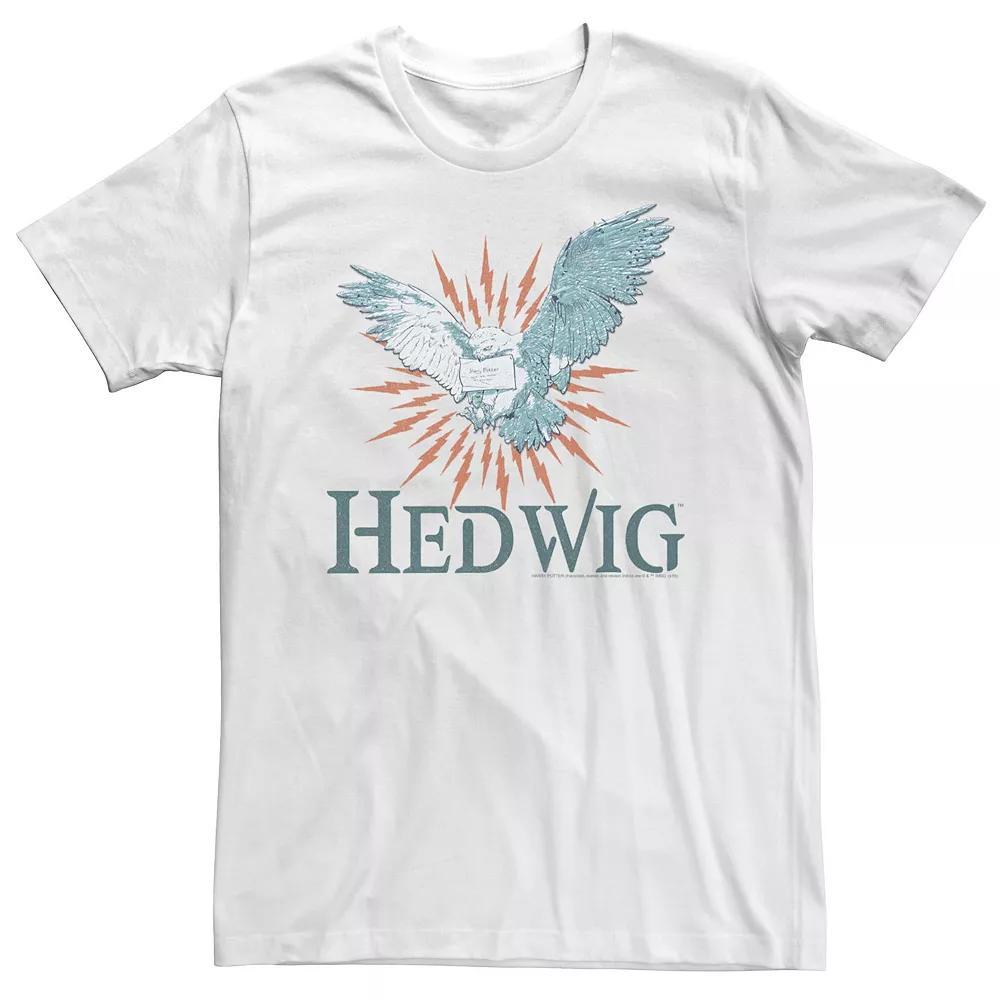Big & Tall Harry Potter Hedwig Mail Delivery Portrait Tee, Men's,  Product Image