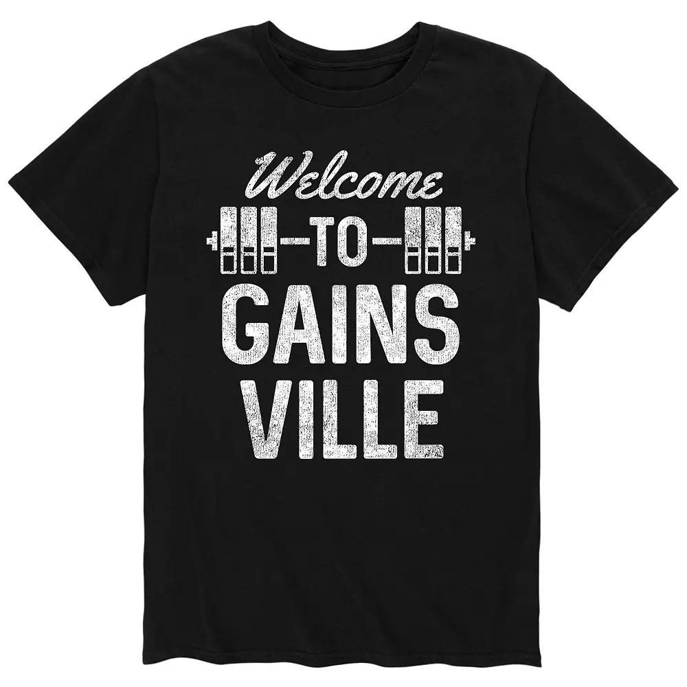 Men's Welcome To Gainsville Tee, Size: Medium, Black Product Image