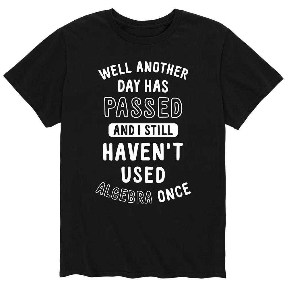 Men's Havent Used Algebra Tee, Size: XL, Black Product Image