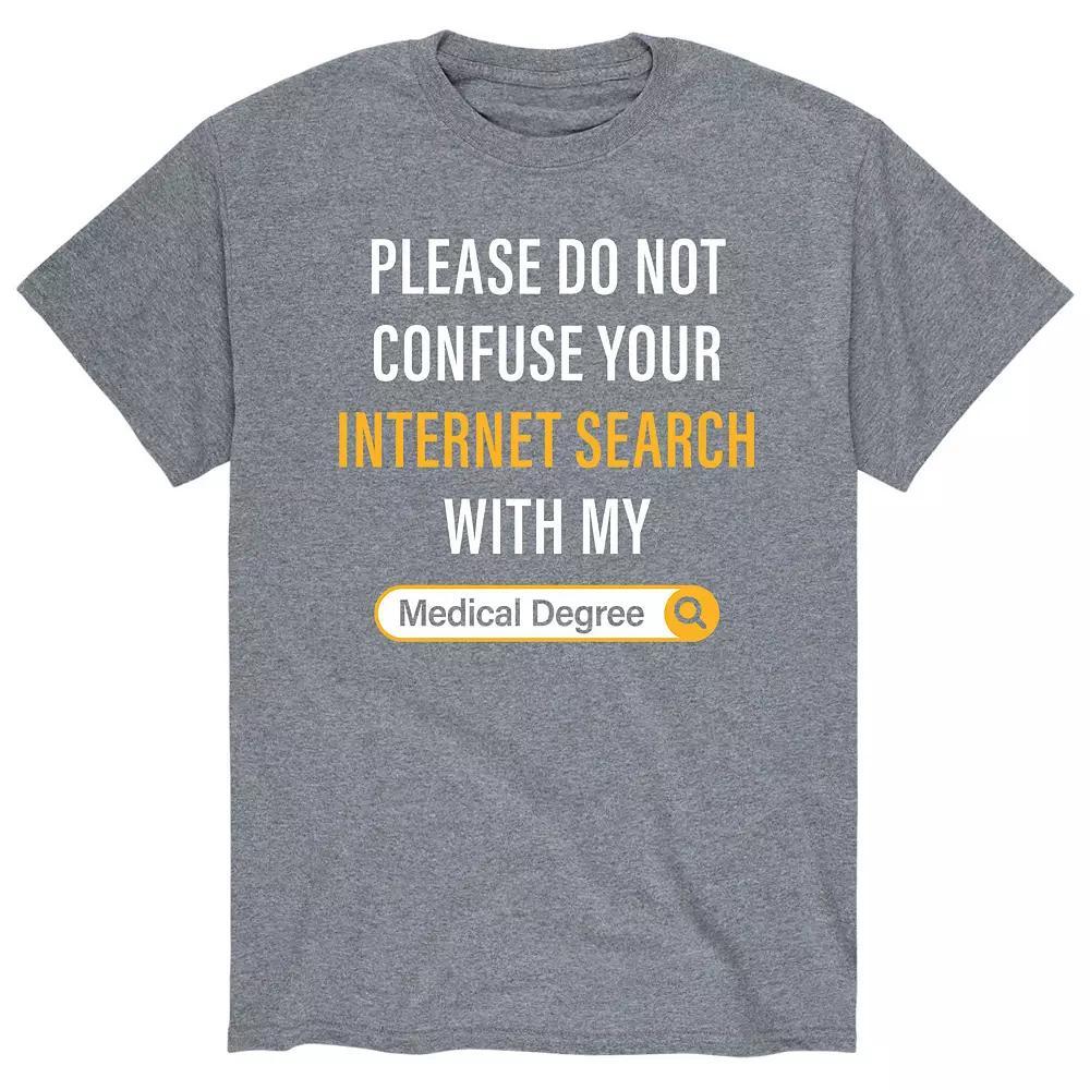 Men's Internet Medical Degree Tee,  Product Image