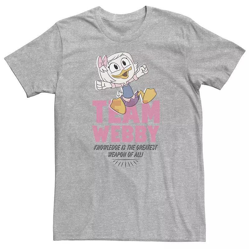 Big & Tall Disney DuckTales Team Webby Knowledge Is The Greatest Weapon Tee, Men's,  Product Image