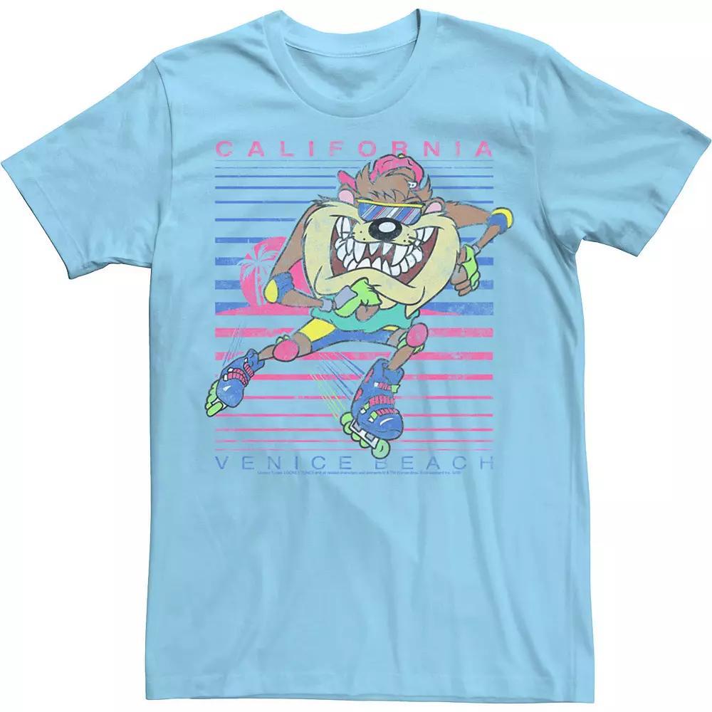 Men's Looney Tunes Taz Venice Beach California Portrait Tee,  Product Image