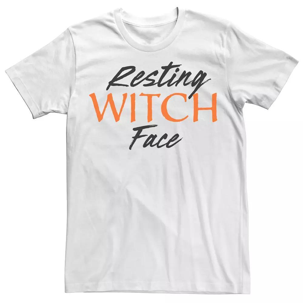 Men's Resting Witch Text Tee,  Product Image
