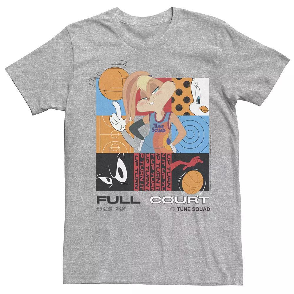 Men's Space Jam 2 Lola Bunny And Squad Portrait Panel Collage Tee,  Product Image