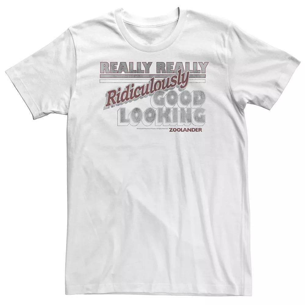 Big & Tall Zoolander Really Ridiculously Good Looking Title Logo Tee, Men's,  Product Image