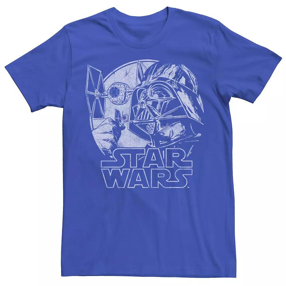 Men's Star Wars Darth Vader & Ships Tee,  Product Image