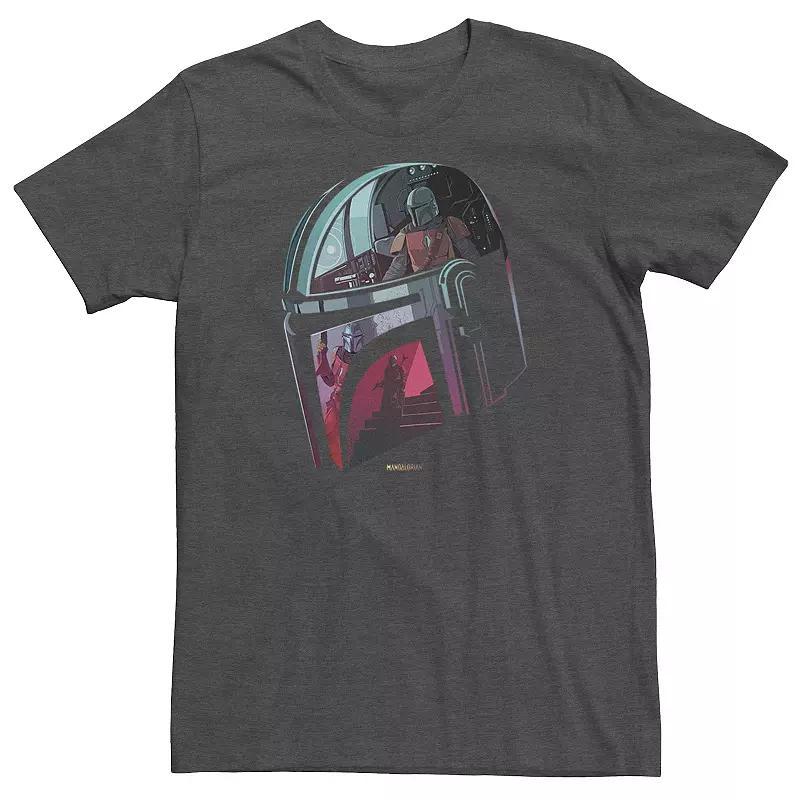 Big & Tall Star Wars The Mandalorian IG-11 Self-Destruct Overlay Tee, Men's, Size: 4XLT, Black Product Image