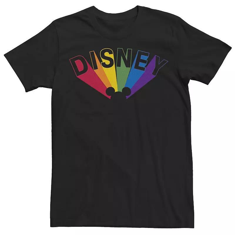 Disneys Mickey Prisma Ears Rainbow Mens Tee Product Image