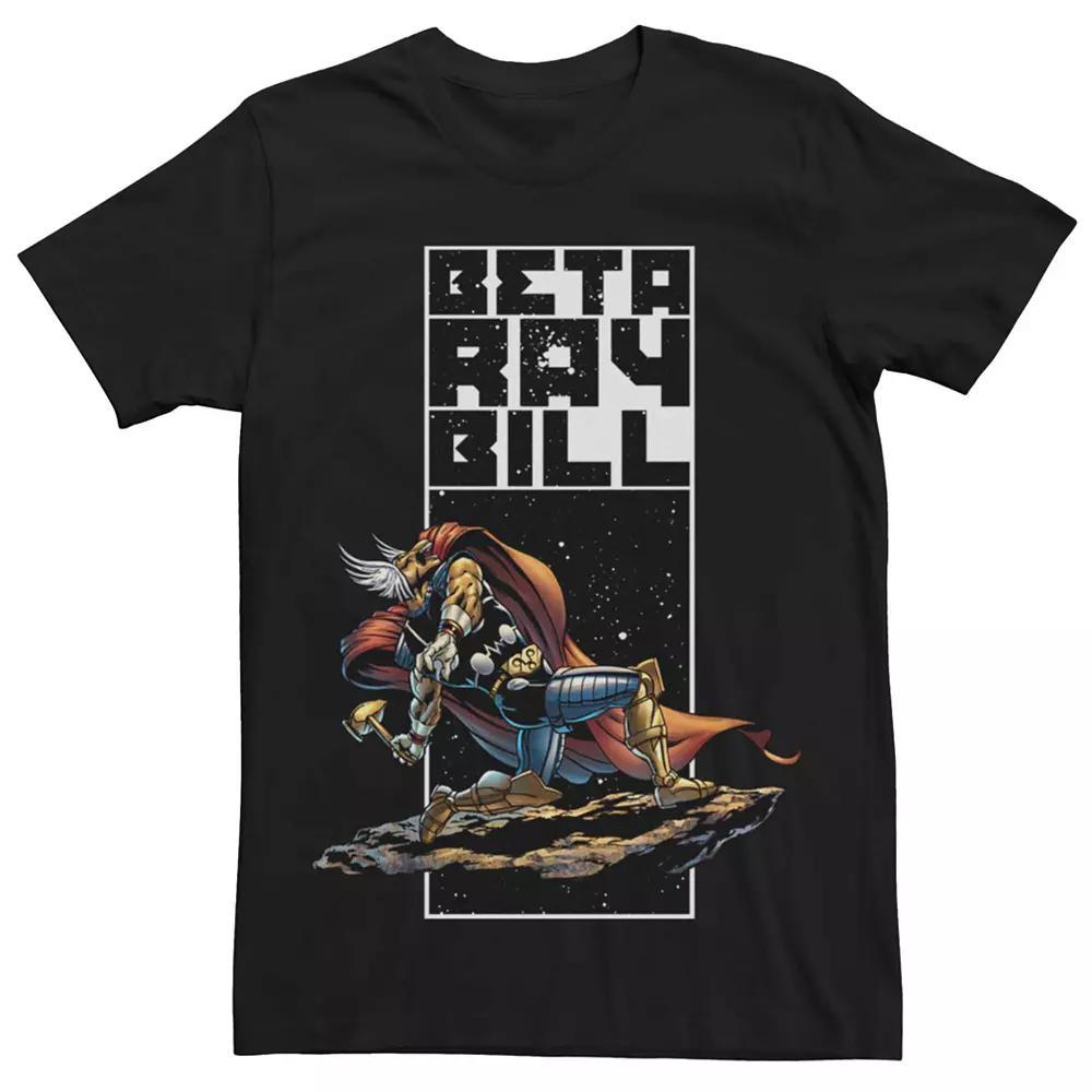 Men's Marvel Beta Ray Bill Space Poster Tee, Size: XL, Black Product Image