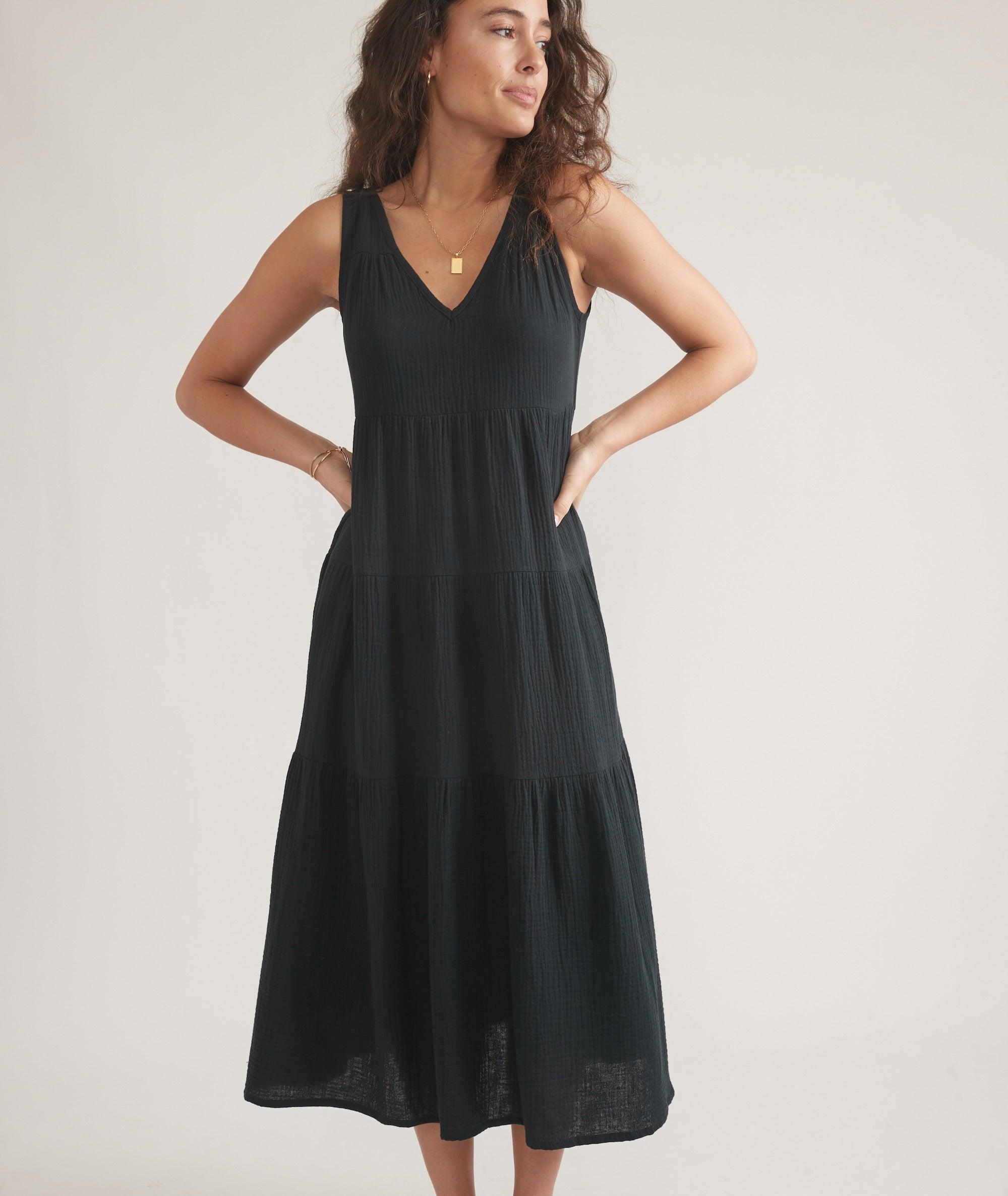 Corinne Double Cloth Maxi Dress Product Image