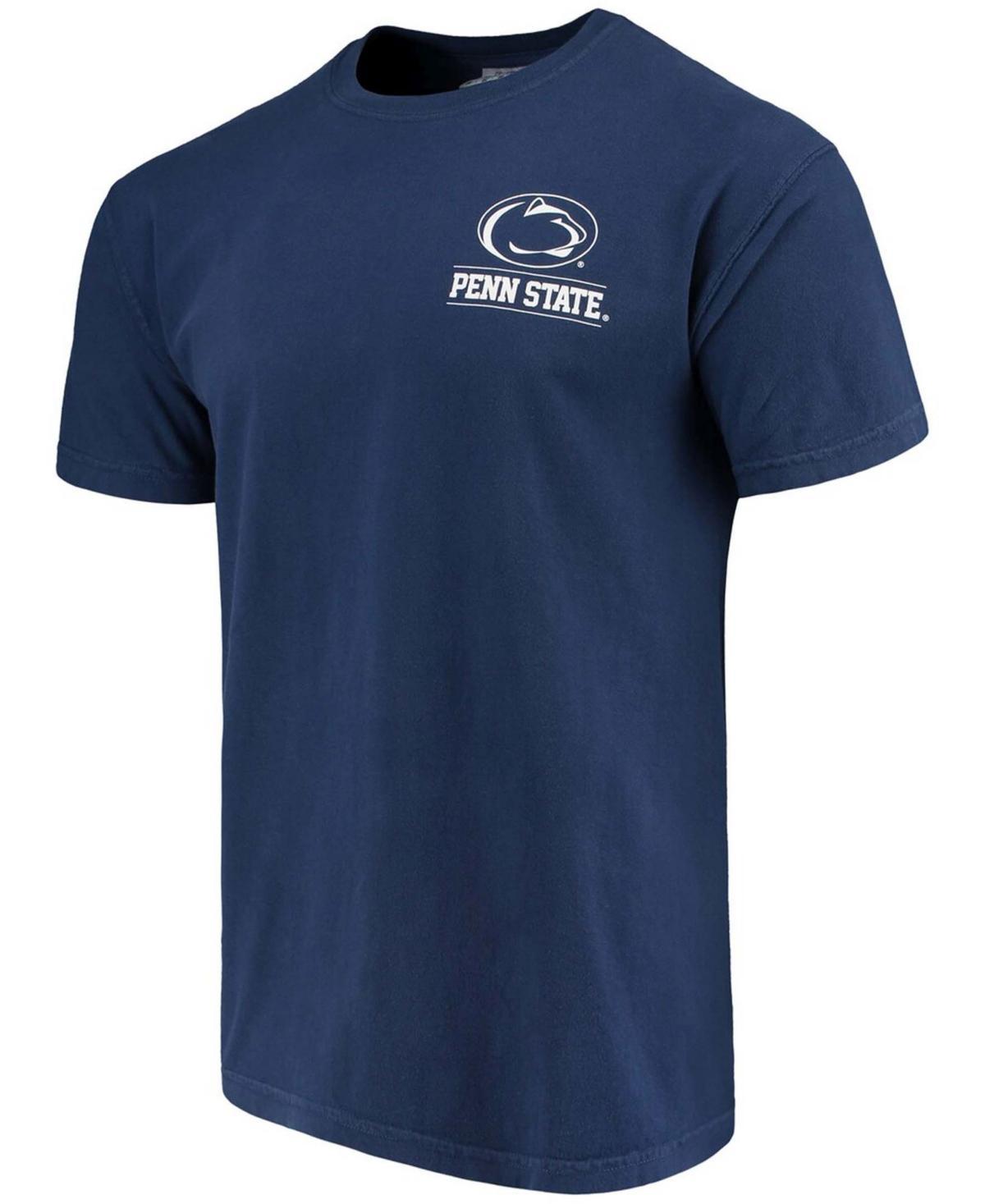 Men's Navy Penn State Nittany Lions Comfort Colors Campus Icon T-Shirt, Size: 3XL, Blue Product Image