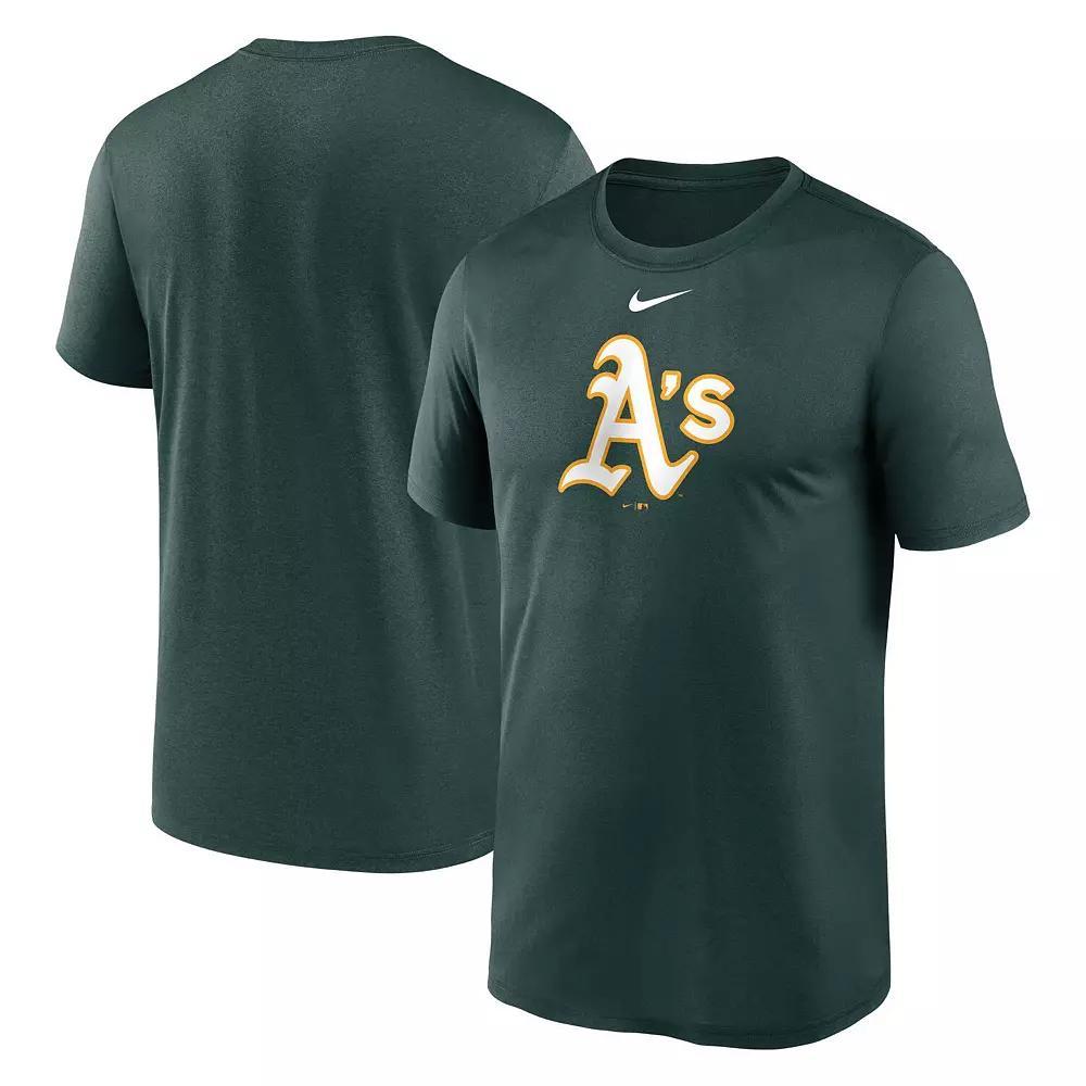 Men's Nike Green Oakland Athletics New Legend Logo T-Shirt,  Product Image