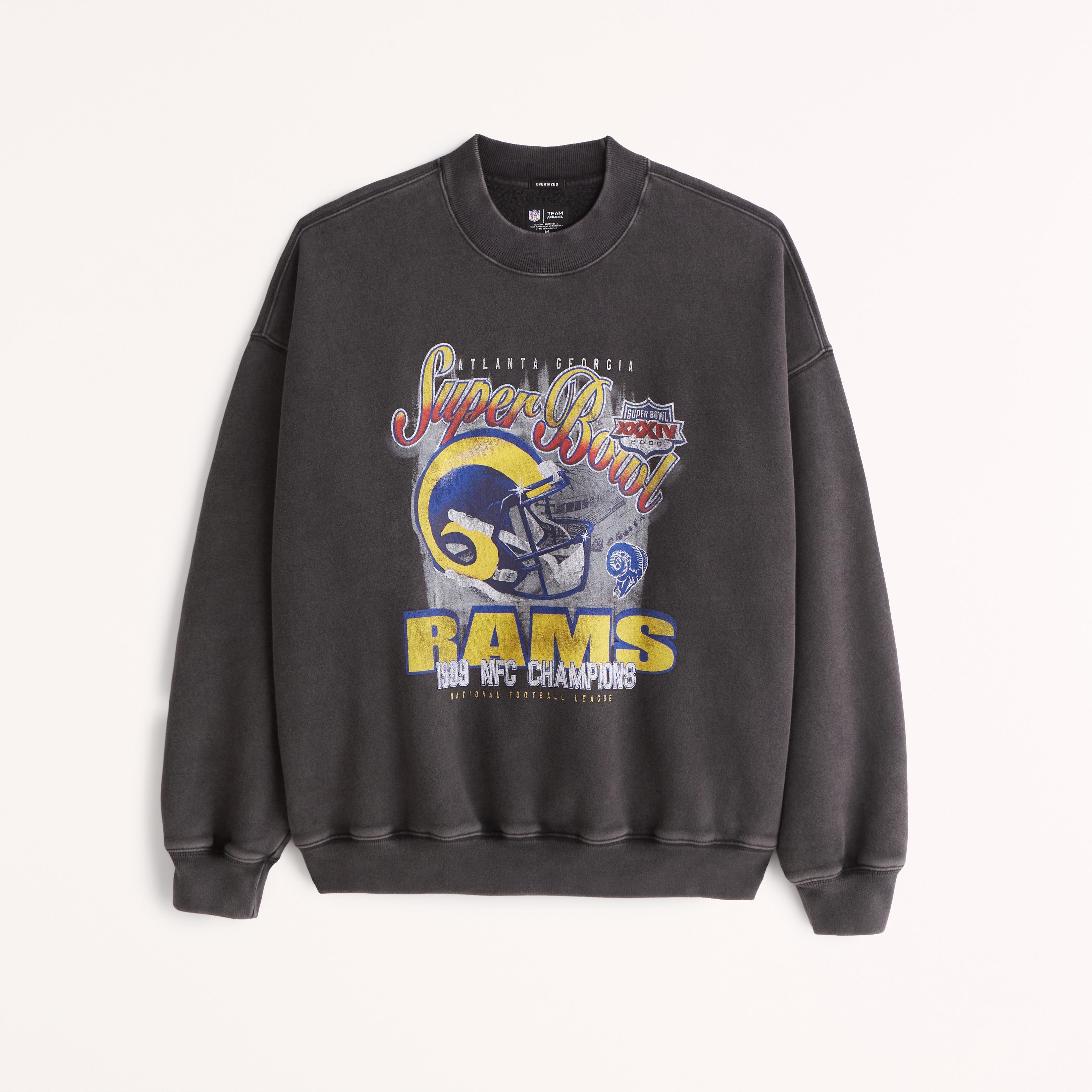 Denver Broncos Graphic Crew Sweatshirt Product Image