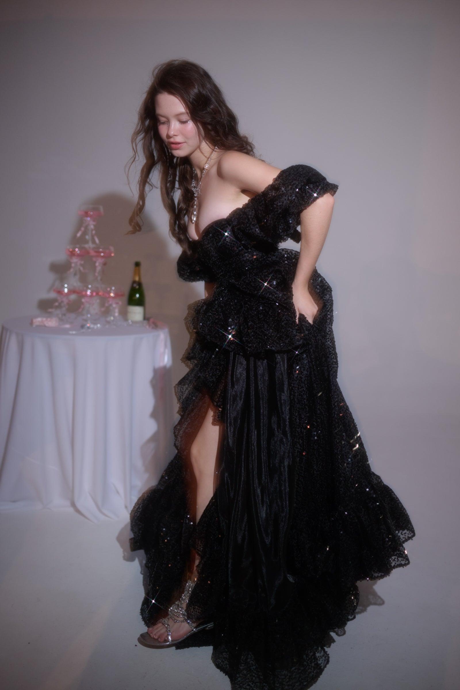 The Onyx Rose Bloom Gown Product Image