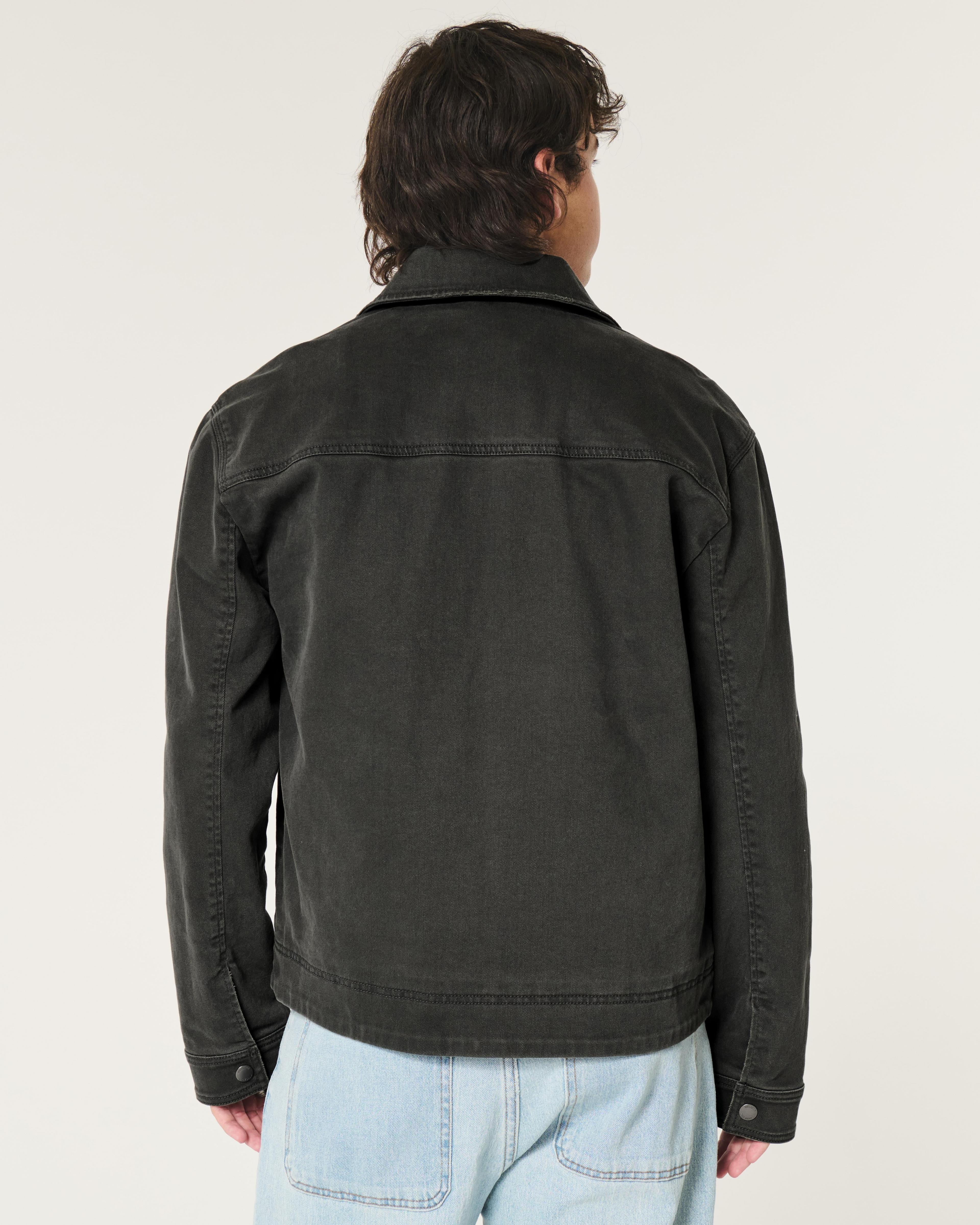 Zip-Up Workwear Jacket Product Image