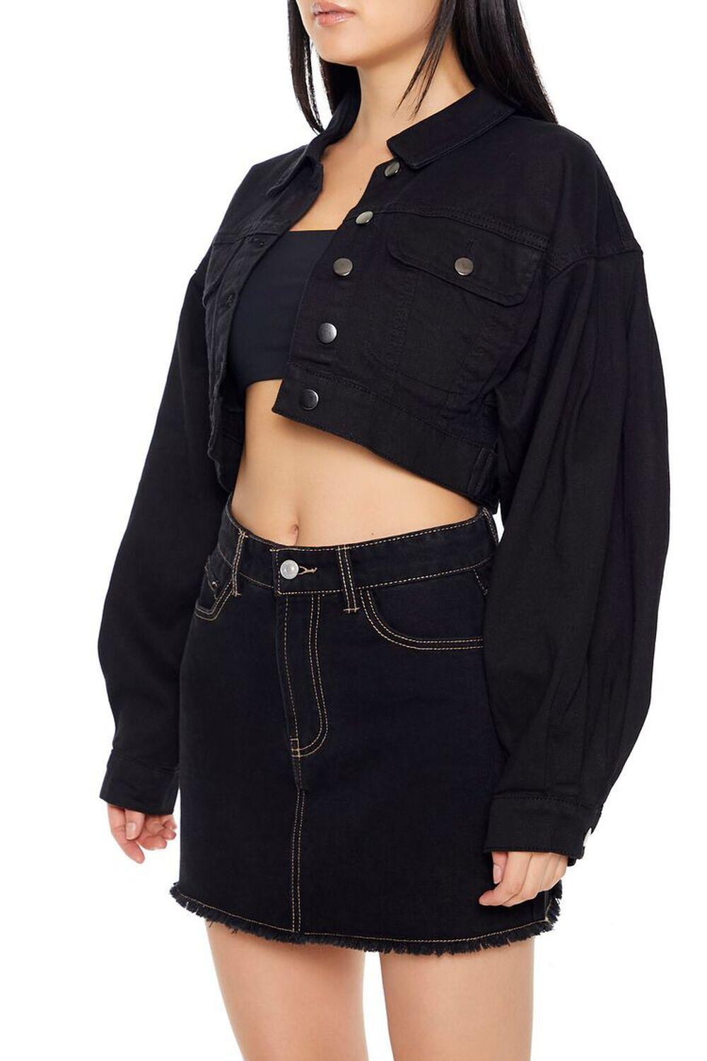 Cropped Denim Jacket | Forever 21 Product Image