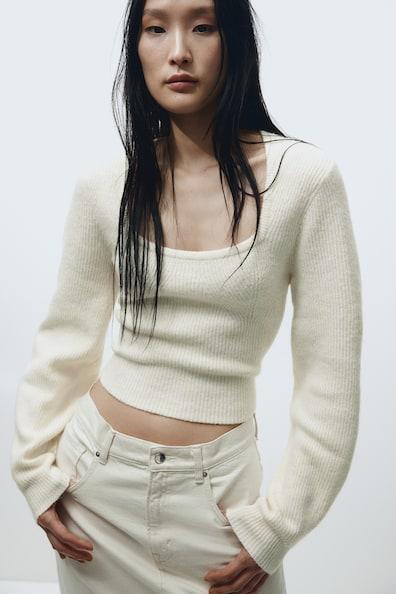 Rib-knit Sweater Product Image