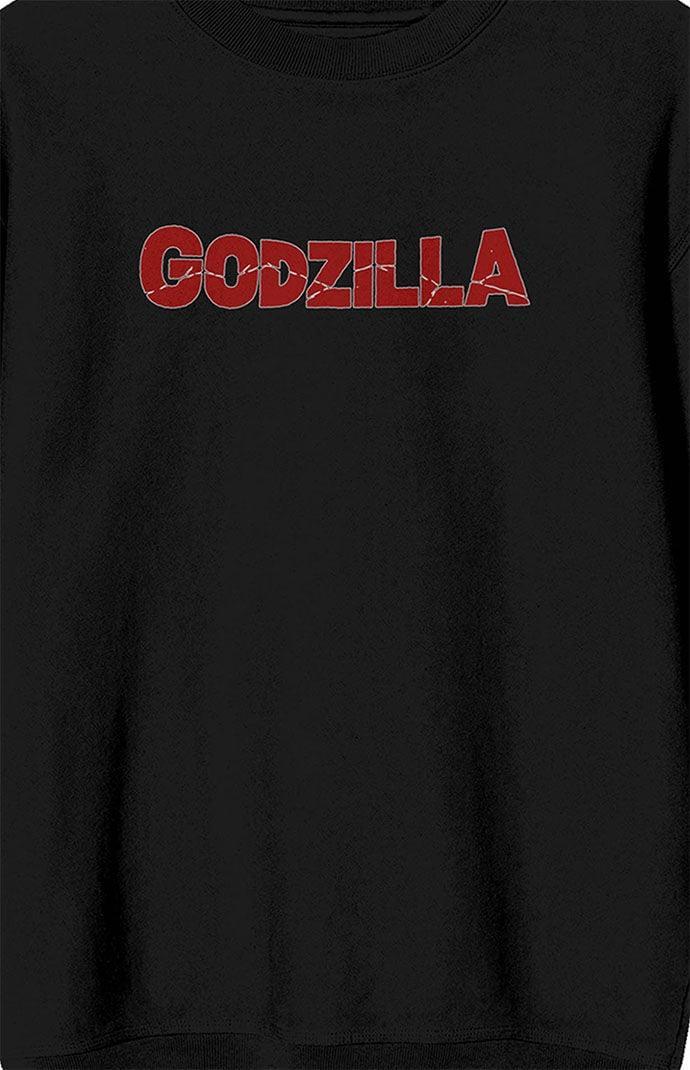 Men's Godzilla Key Art Crew Neck Sweatshirt Product Image