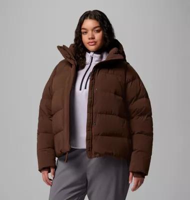 Columbia Womens Amaze Puff Hooded Jacket - Plus Size- Product Image