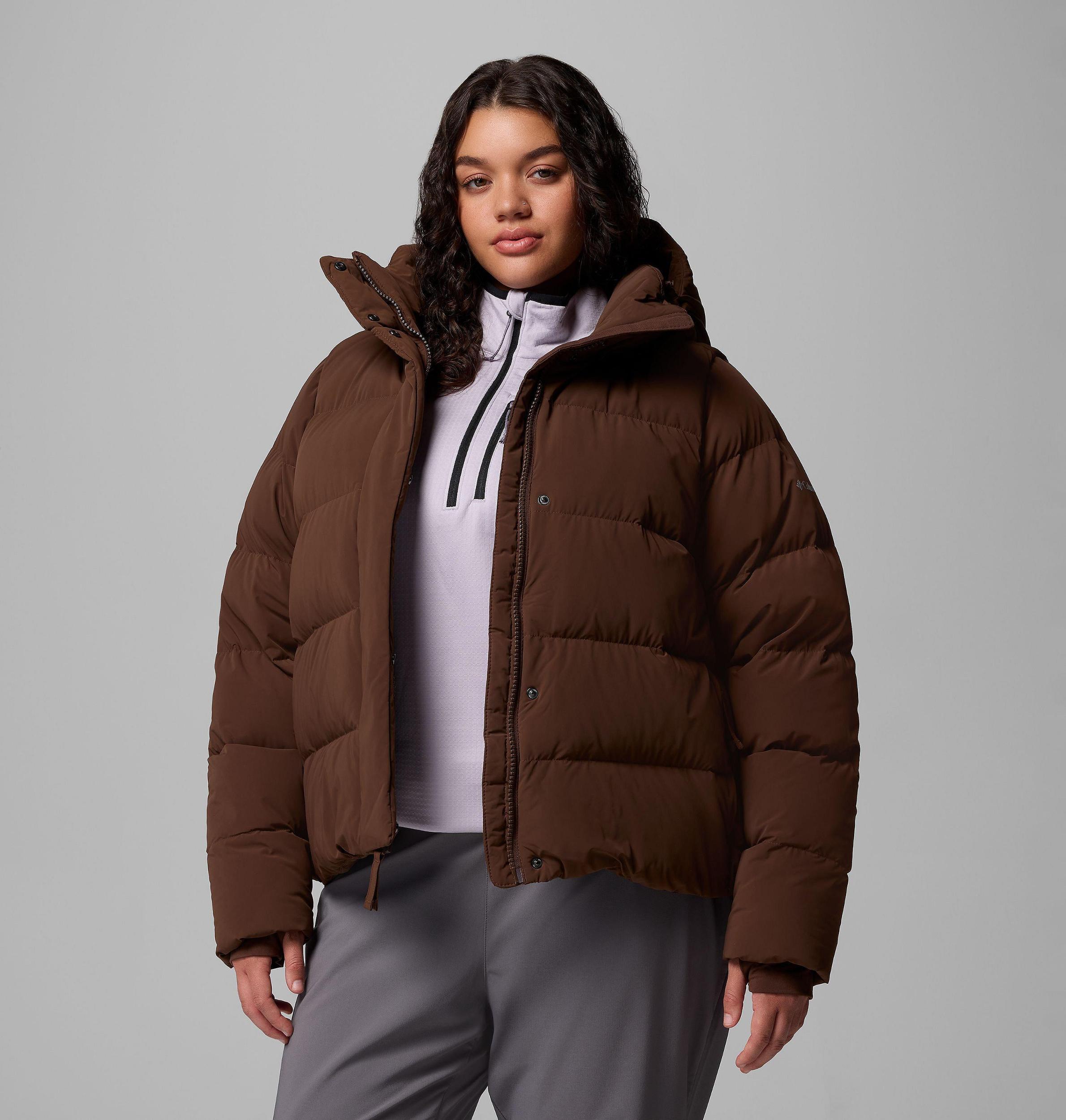 Columbia Womens Amaze Puff Hooded Jacket - Plus Size- Product Image