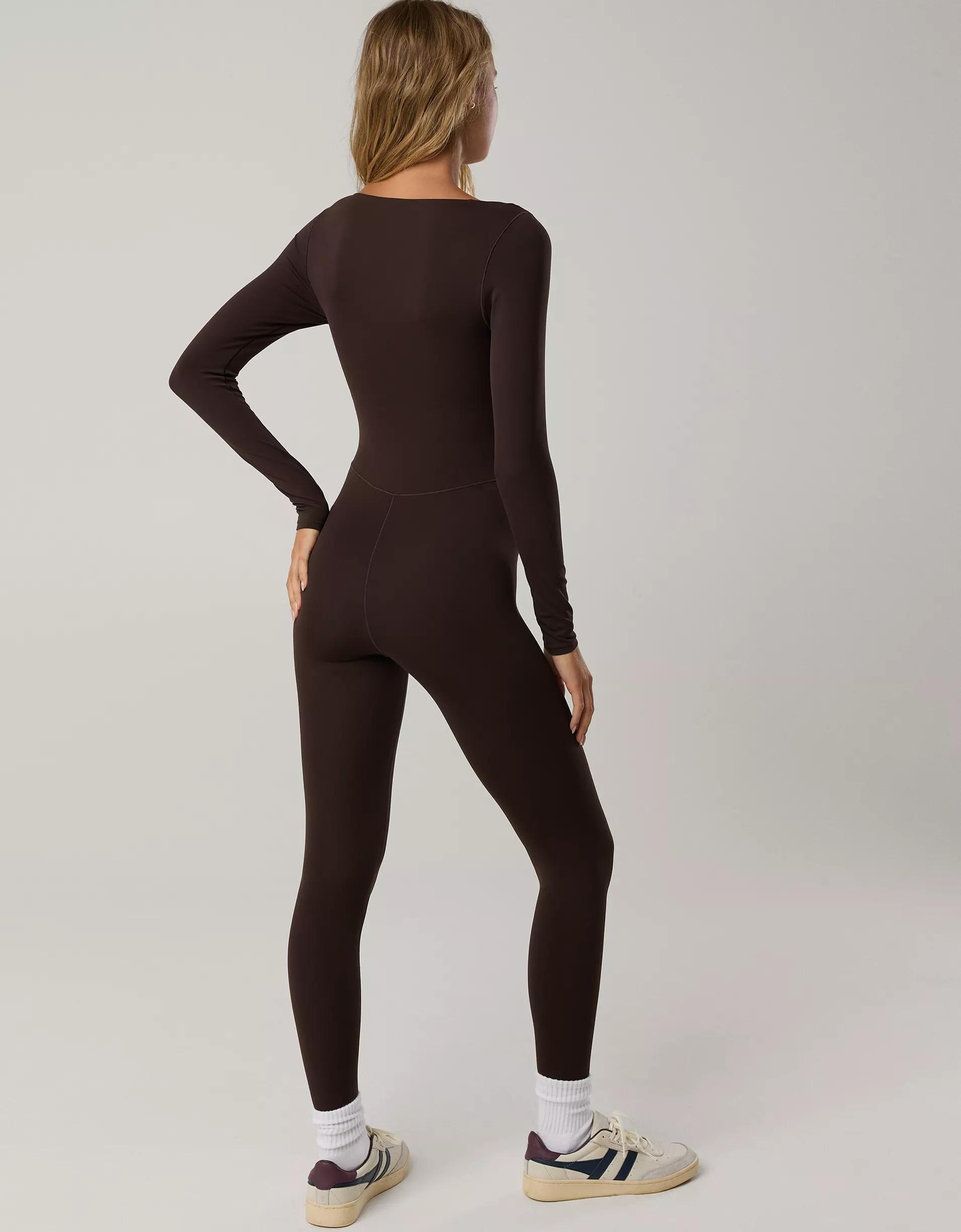 OFFLINE By Aerie Real Me XTRA Long Sleeve Legging Jumpsuit Product Image