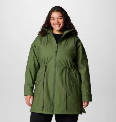 Columbia Womens Crystal Crest Quilted Jacket - Plus Size- Product Image