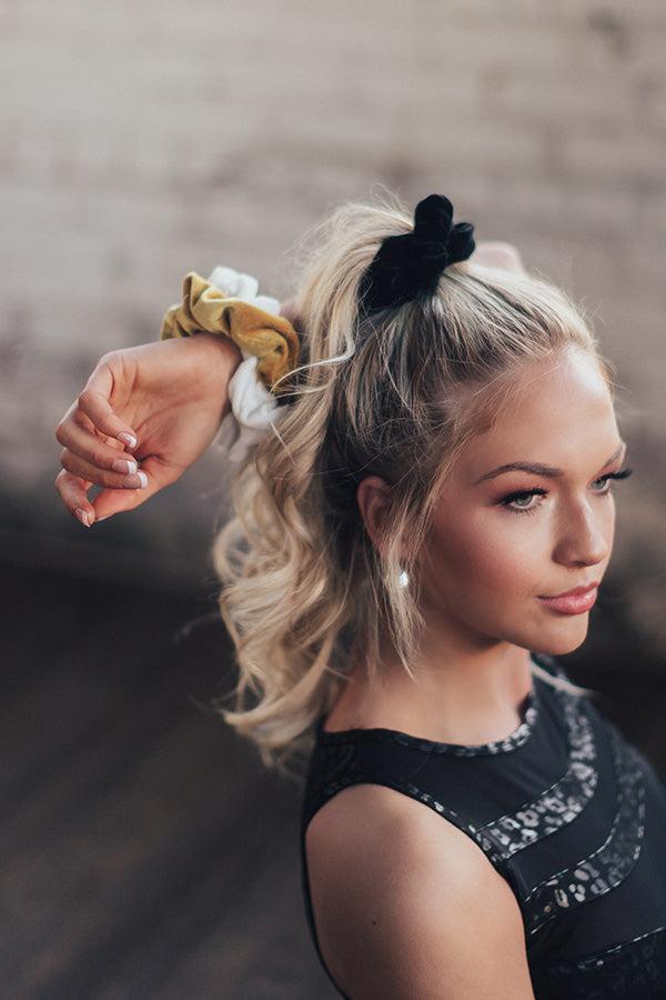 Adore The Day Velvet Scrunchie Set Product Image