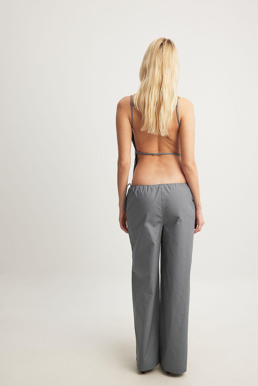 Drawstring Waist Trousers Product Image
