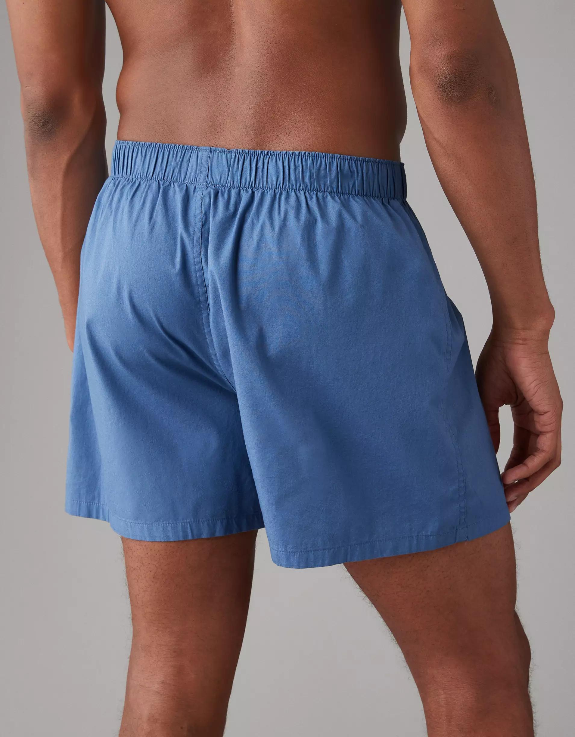 AEO Men's Solid Stretch Boxer Short Product Image
