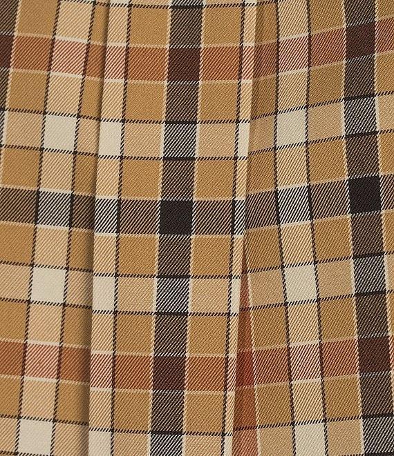 Gold Label Roundtree & Yorke Non-Iron Twill Long Sleeve Multi Plaid Sport Shirt Product Image