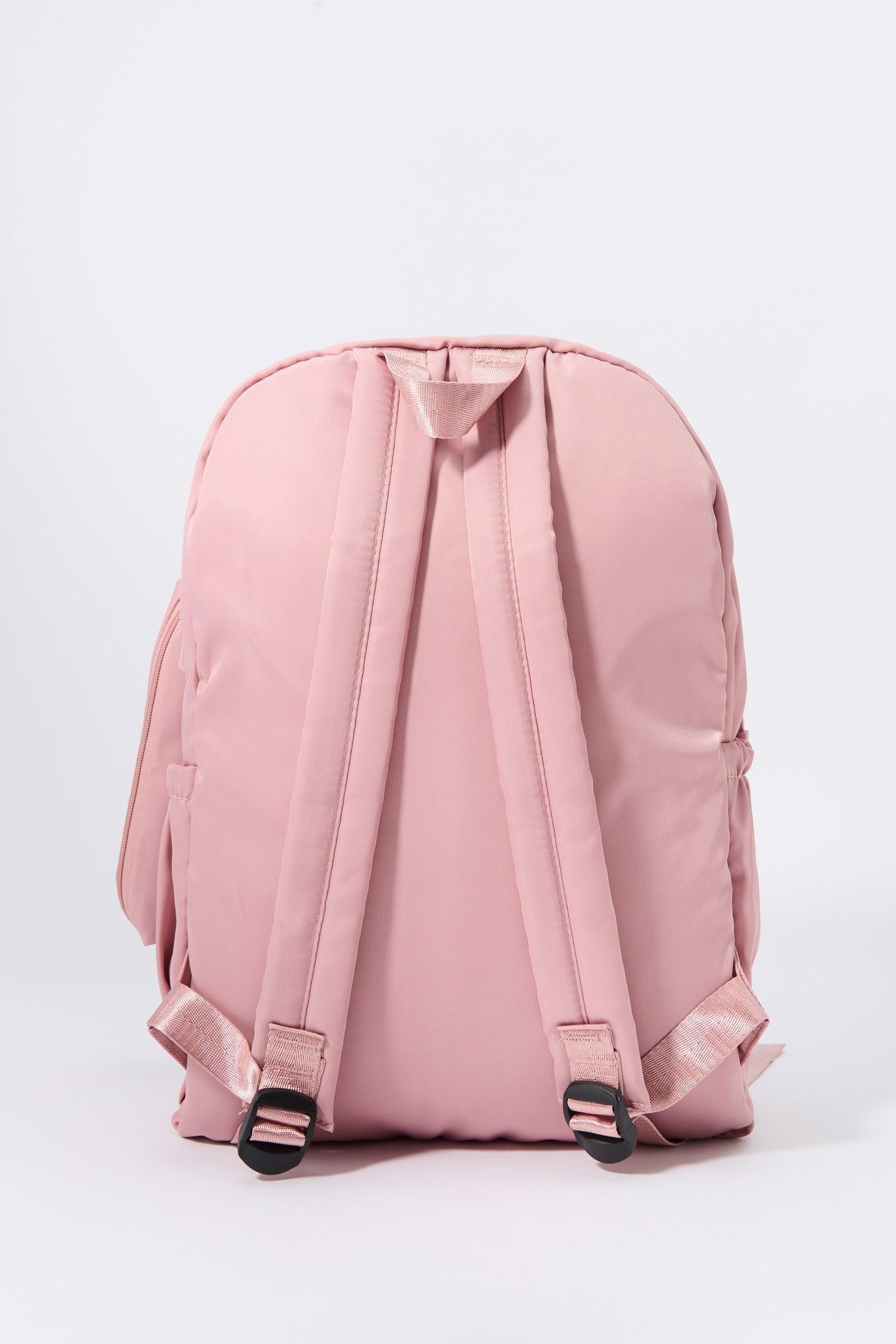 Nylon Backpack with Pencil Case Female Product Image