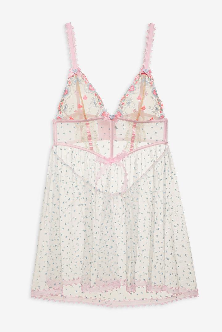 Gabriella Slip Dress — Blue Product Image